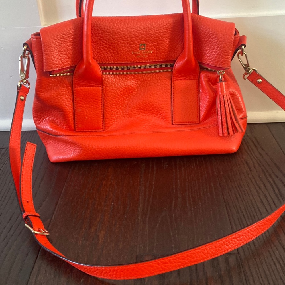 Kate spade large cross body purse